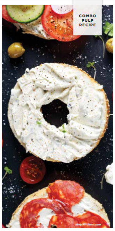 NINJA JC101 Cold Press Pro Compact Powerful Slow Juicer with Total Pulp Control - VEGGIE CREAM