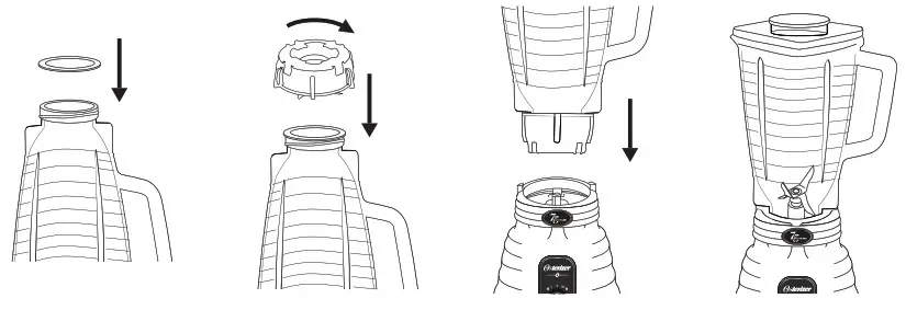 Oster BLSTSE75 Classic Blender - FOR BRAZIL MODELS ONLY