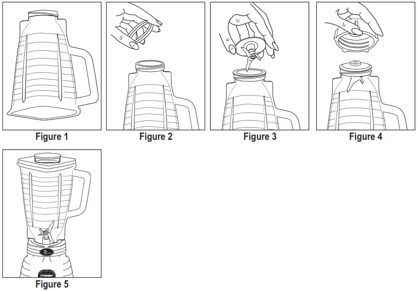 Oster BLSTSE75 Classic Blender - Figure