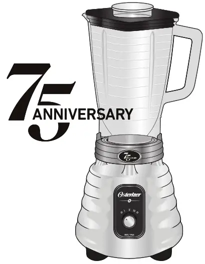 Oster BLSTSE75 Classic Blender - GETTING TO KNOW