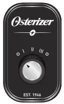 Oster BLSTSE75 Classic Blender - MANUAL CONTROLS