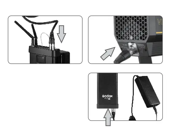 Godox VL150 LED Video Light Instruction-Supply
