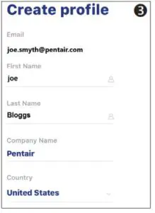 COLOR SYNC Controller for Pentair Color LED Pool Lights - create profile