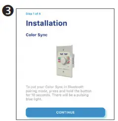 COLOR SYNC Controller for Pentair Color LED Pool Lights - fig 3