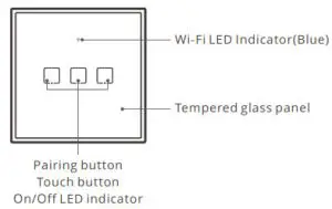 Sonoff TX-EU Smart Wall Touch Light-Product Introduction