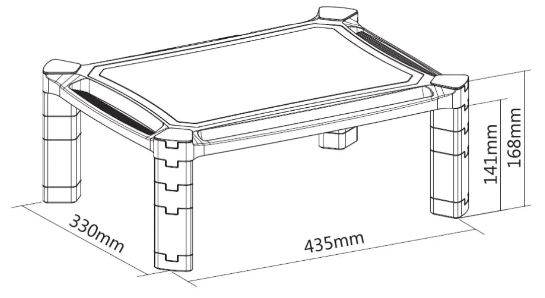 audizio AMR10 Adjustable Monitor Laptop Laser - overview