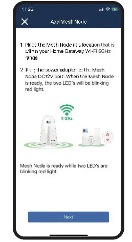 HKBN Mesh Wi-Fi Mesh Satellite Pairing- Connect Mesh