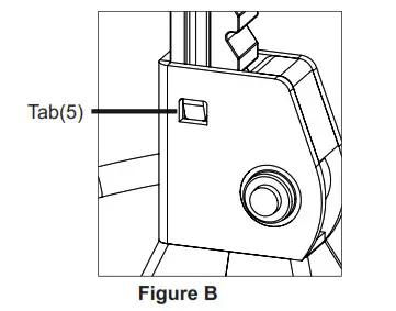 PITTSBURGH AUTOMOTIVE 91760 3 Ton Aluminum Racing Jack- Figure B