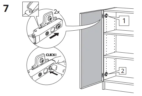 IKEA 302 797 55 Morliden Glass Door - pats 7E