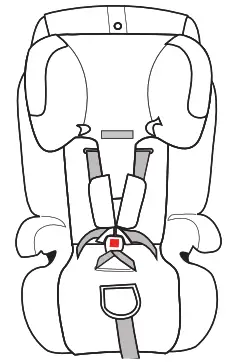 mother s Choice Harmony Convertible Car Sea - Harnessed