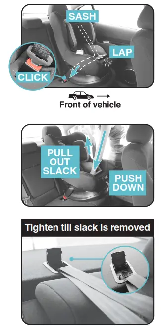 mother s Choice Harmony Convertible Car Sea - Installation 2