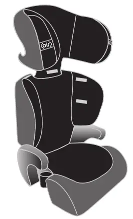 mother s Choice Harmony Convertible Car Sea - Larger booster