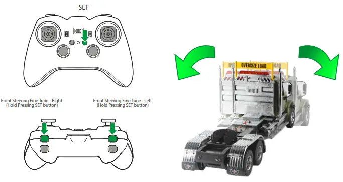 WESTERN STAR Radio-Control 1-16 49X SBFA Tandem- Front