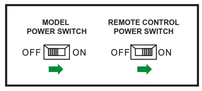 WESTERN STAR Radio-Control 1-16 49X SBFA Tandem- POWER SWITCH