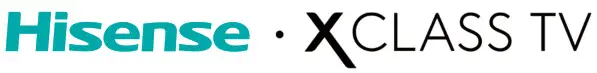 Hisense 43A6GX XClass - Logo