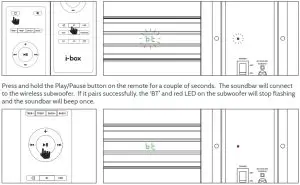 FIG 11 Pair the soundbar to the subwoofer