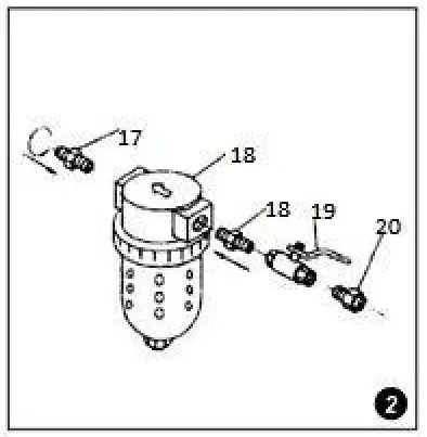 TRADEQUIP 3032T 75 Litre Mobile Sand Blasting Kit- ASSEMBLY 2