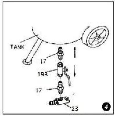TRADEQUIP 3032T 75 Litre Mobile Sand Blasting Kit- ASSEMBLY 5