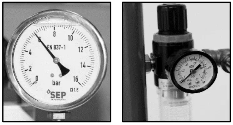 TRADEQUIP 3032T 75 Litre Mobile Sand Blasting Kit- Setting the Air Flow