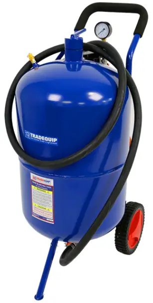 TRADEQUIP 3032T 75 Litre Mobile Sand Blasting Kit- cover