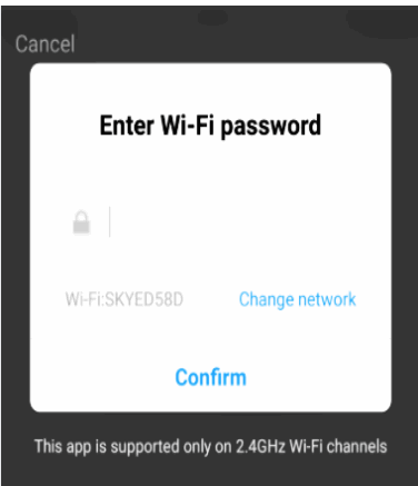 electriQ CD12PW Compressor Dehumidifier with Digital Humidistat - WiFi password