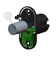 Z-Wave Plus PSM09-A-B Recessed Door Sensor + Door Lock Sensor FIG 4