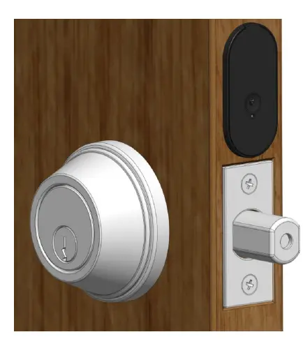 Z-Wave Plus PSM09-A-B Recessed Door Sensor + Door Lock Sensor FIG 6