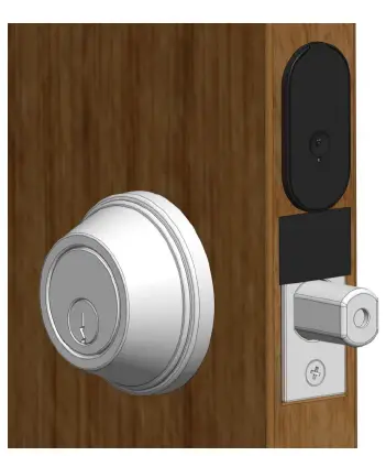 Z-Wave Plus PSM09-A-B Recessed Door Sensor + Door Lock Sensor FIG 7