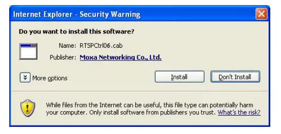 MOXA VPort 06EC-2V Series IP Camera Installation fig13
