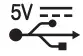 USB Port Symbol
