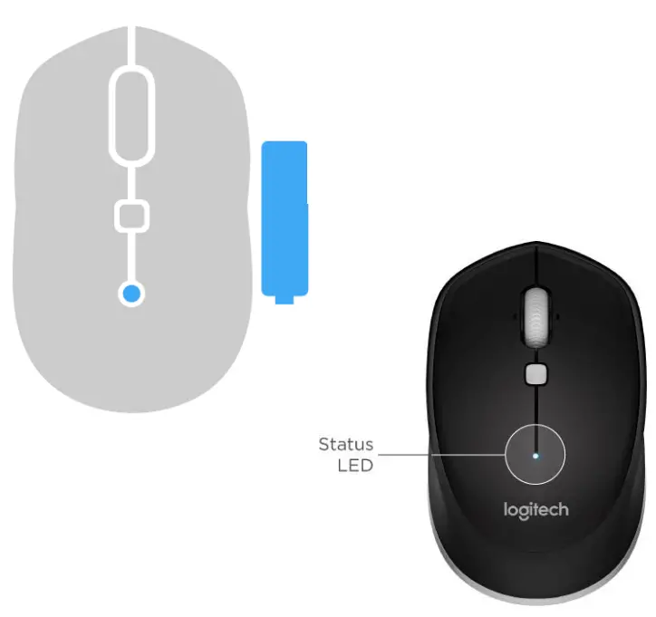 logitech M337 Wireless Mouse - Replace batteries