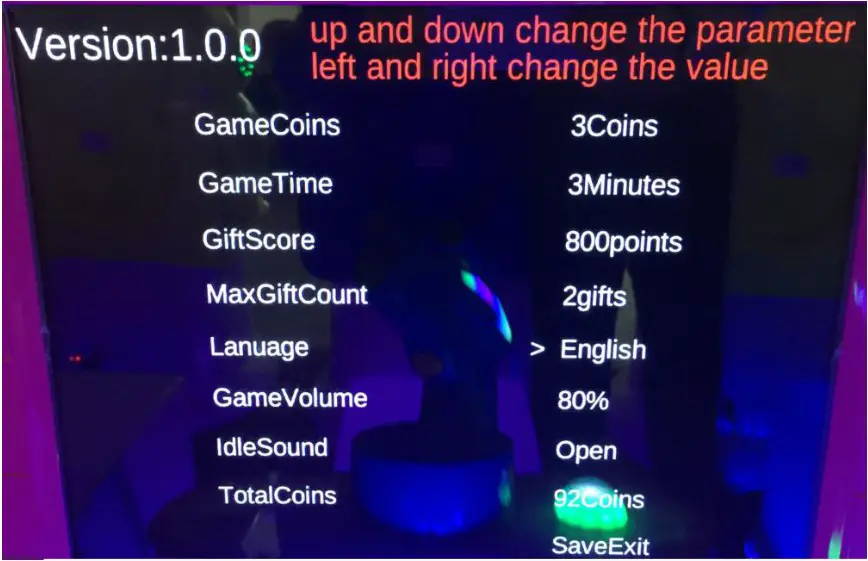 magic play IF K078 Castle Water Shooting Game - Enter the Settings page 2