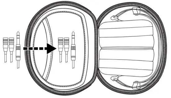 Dan Clark Audio AEON 2 Open Headphone - Storing the Cable