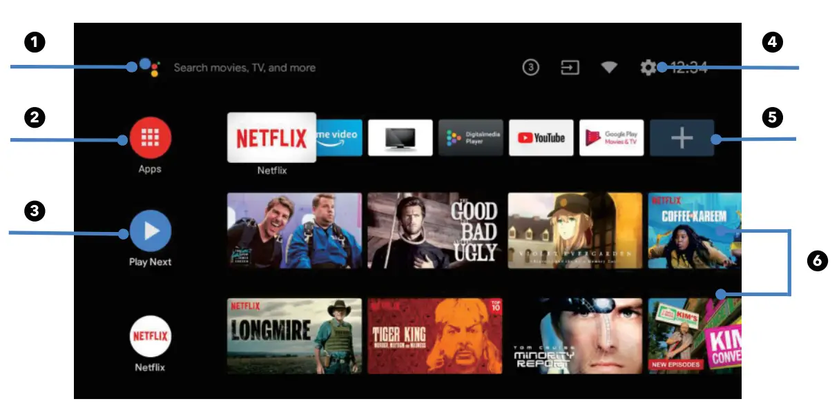 TESLA 32E620BHS 4k Smart LED TV - app 4