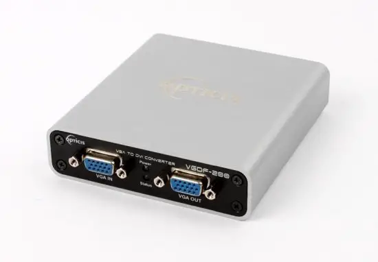 OPTICIS VGDF 200 VGA to 1 fiber DVI Converter