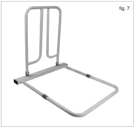 aidapt Solo Bed Lever Slatted - Fig 7