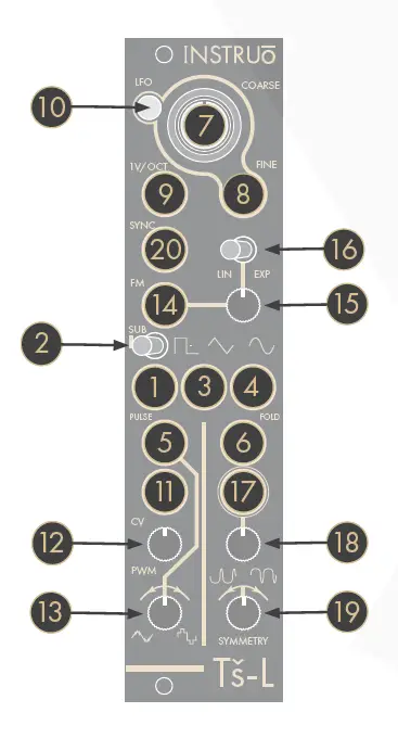INSTRUo Ts-L -Version 2 Fully -Analogue -Voltage- Controlled -Oscillator- fig 1