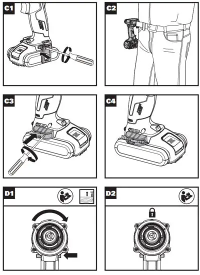 WORX WX354 20V Brushless Impact Drill - overview 2