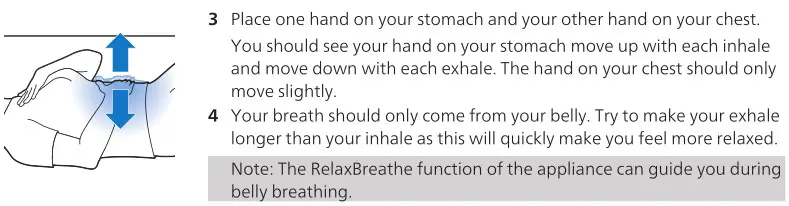 PHILIPS HF3650 SmartSleep Sleep and Wake-Up Light - RelaxBreathe 2