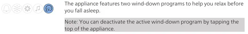 PHILIPS HF3650 SmartSleep Sleep and Wake-Up Light - Wind-down programs