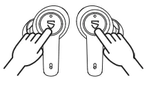 SOUNDPEATS T3 Wireless Earbuds - Reset