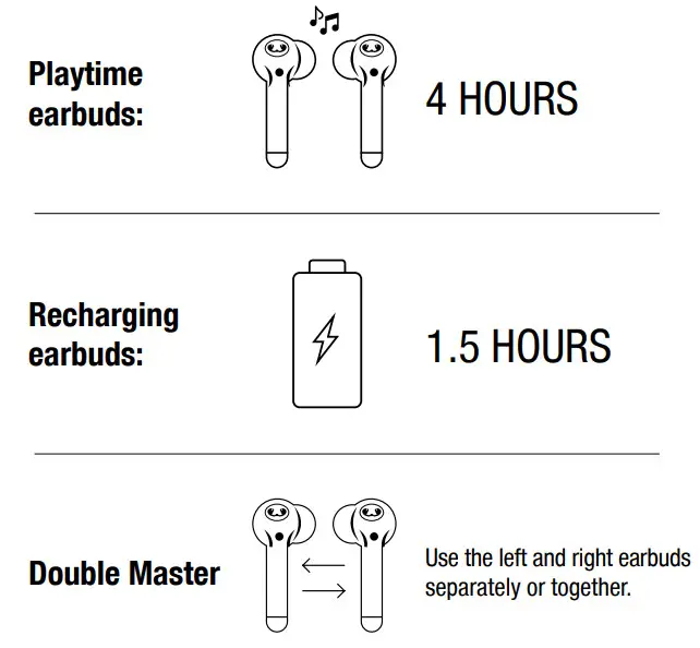 FRESH N REBEL TWINS2 True Wireless Earbuds - FEATURES