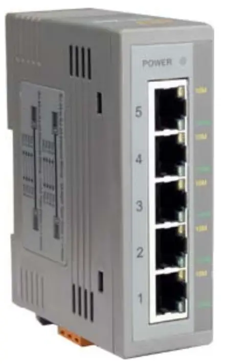 Logicbus NS 205 5 Port Industrial 10 100 Mbps Ethernet Switch - Fig