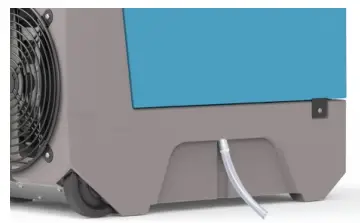 CADPXS LGR MAX 180PPD Commercial Dehumidifier with Pump & Drain Hose-fig2