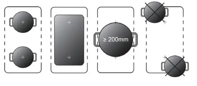 KLARSTEIN 10030683 Delicatessa 3 Varicook Domino Virtuosa 3 Induction Hob-FIG21