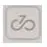 Bicycle mode light icon