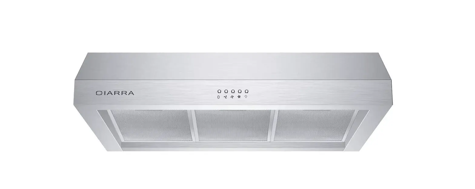 Ciarra Cas75908a 30-inch Pro-style Under Cabinet Range Hood User Manual Ciarra Cas75908a 30-inch Pro-style Under Cabinet Range Hood User Manual