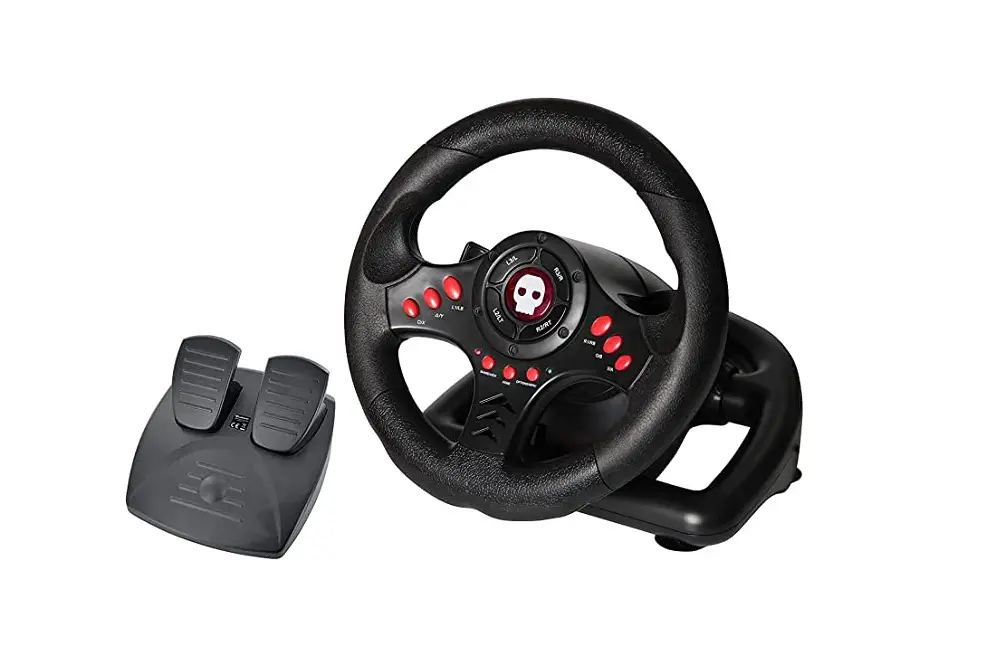 Numskull Universal Gaming Steering Wheel And Pedals Instruction Manual