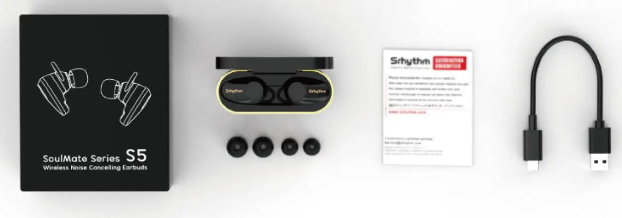 Srhythm S5 True Wireless Stereo Earbuds 1