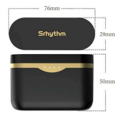 Srhythm S5 True Wireless Stereo Earbuds 3